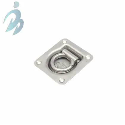 Rozsdamentes acél D gyűrűs lekötők